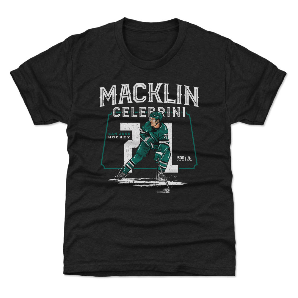 Macklin Celebrini Kids T-Shirt | 500 LEVEL
