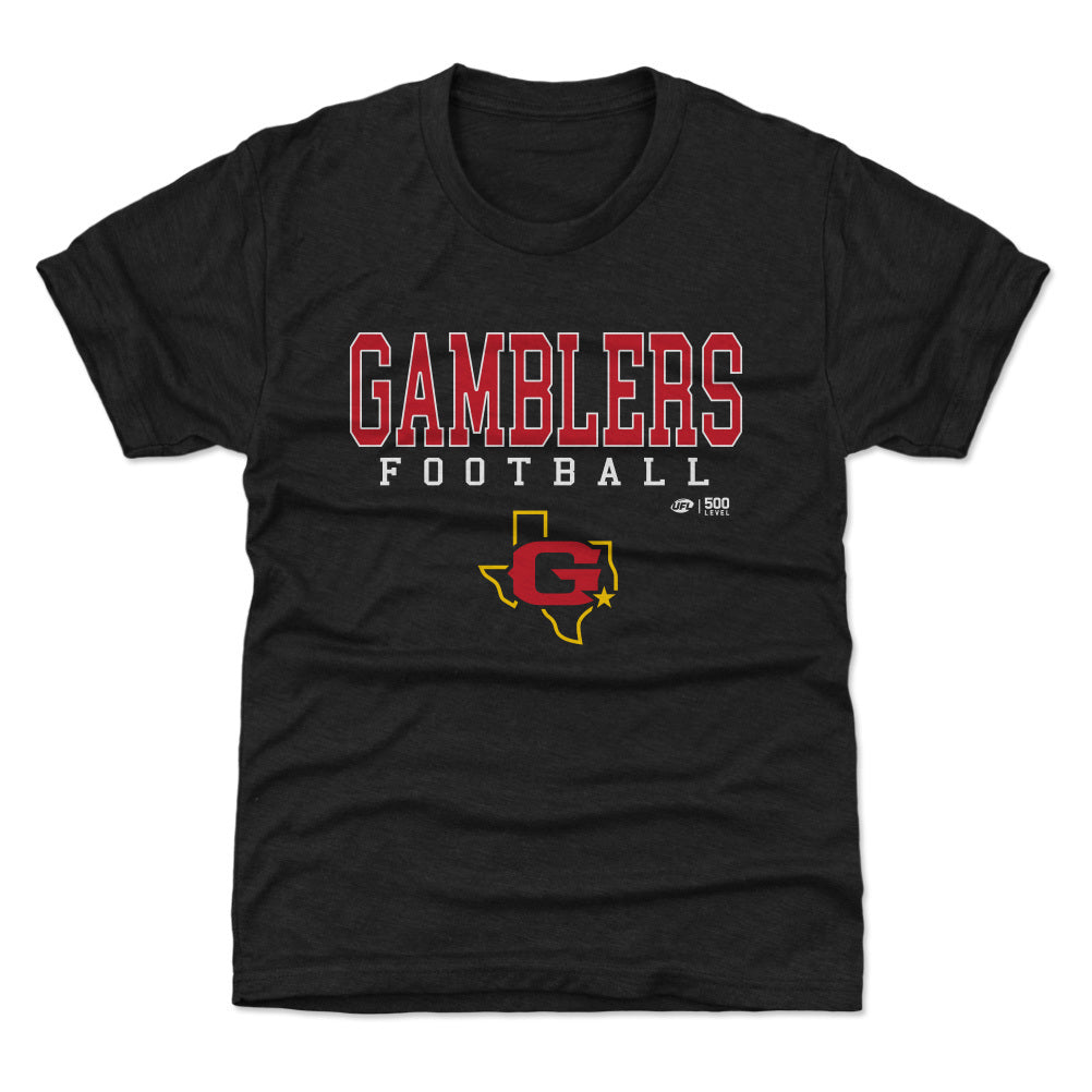 Houston Gamblers Kids T-Shirt | 500 LEVEL