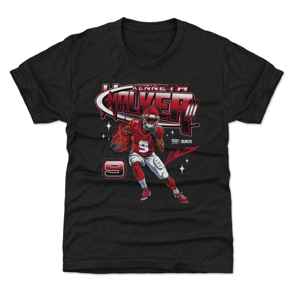 Kenneth Walker III Kids T-Shirt | 500 LEVEL