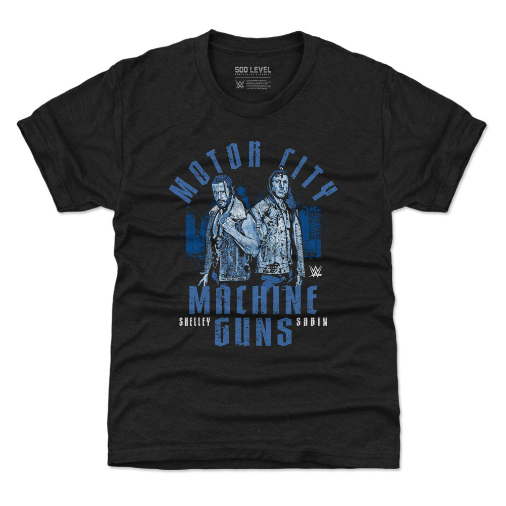 Motor City Machine Guns Kids T-Shirt | 500 LEVEL