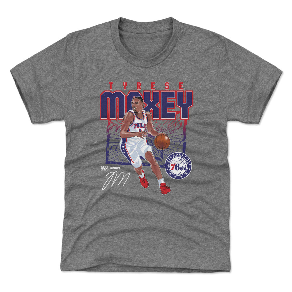 Tyrese Maxey Kids T-Shirt | 500 LEVEL