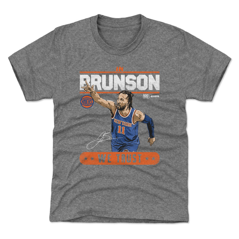 Jalen Brunson Kids T-Shirt | 500 LEVEL