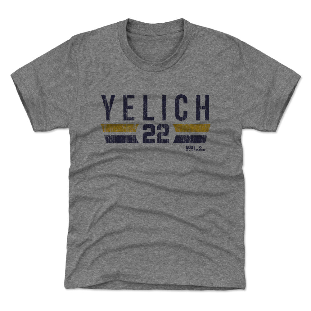 Christian Yelich Kids T-Shirt | 500 LEVEL
