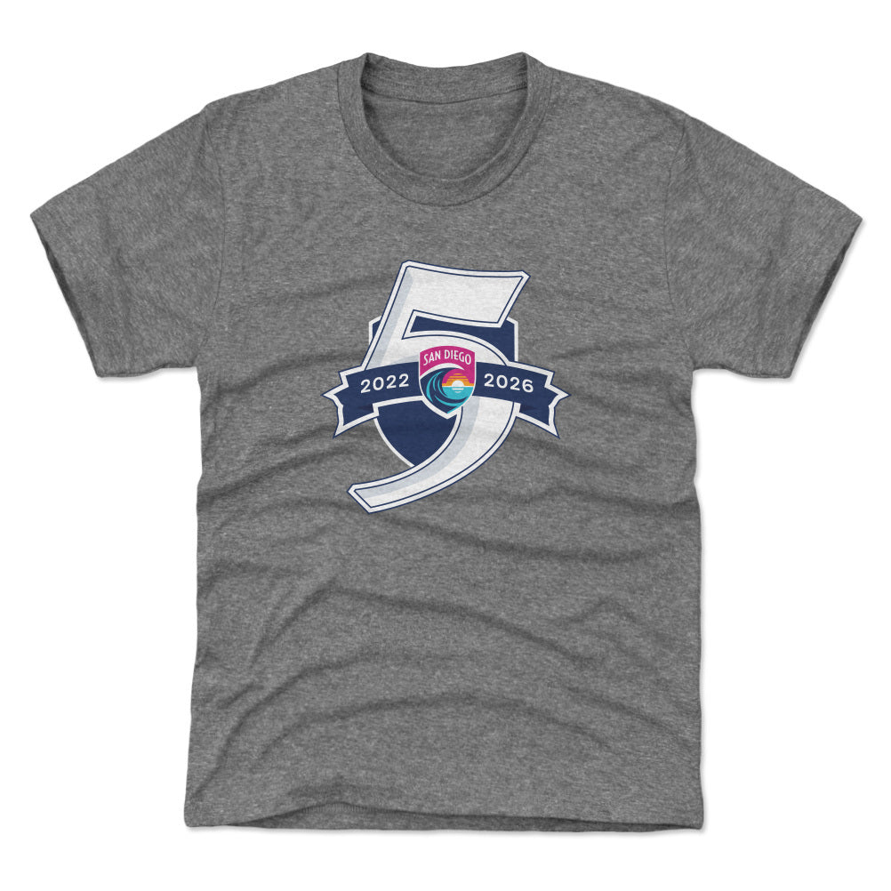 San Diego Wave FC Kids T-Shirt | 500 LEVEL