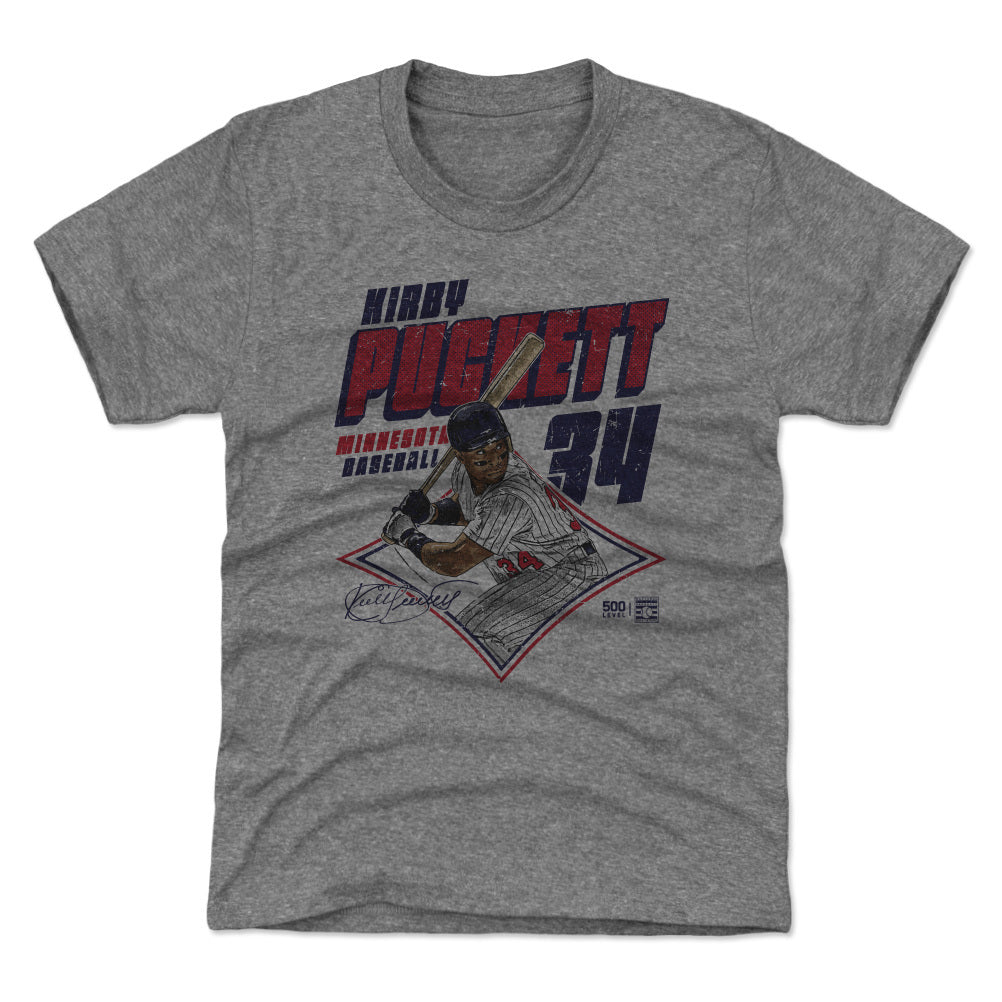 Kirby Puckett Kids T-Shirt | 500 LEVEL