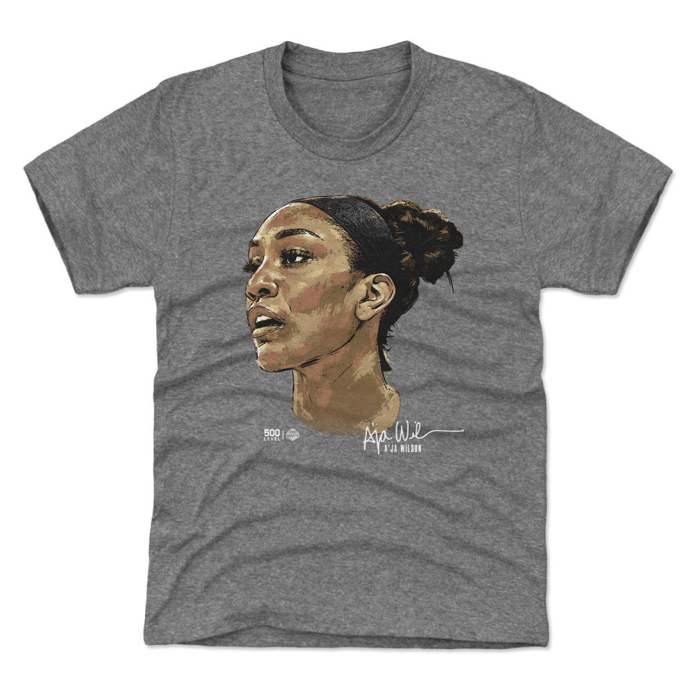 A'ja Wilson Kids T-Shirt | 500 LEVEL