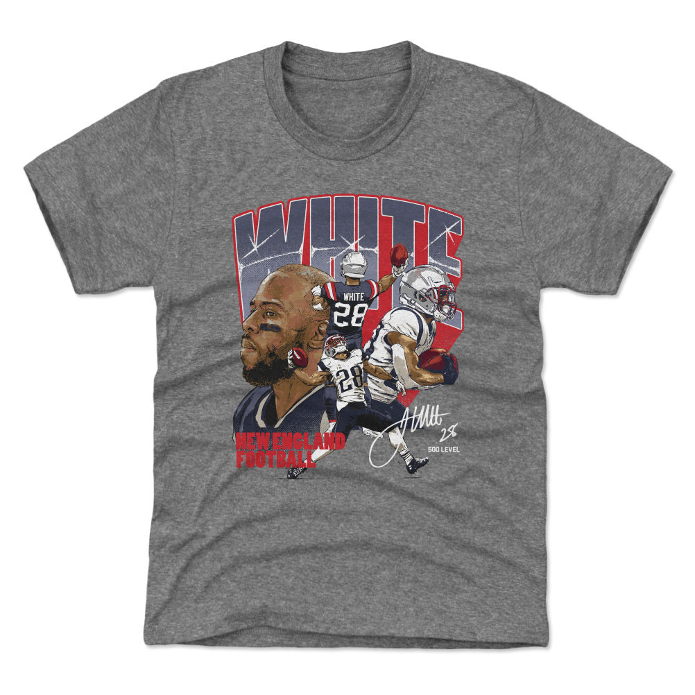 James White Kids T-Shirt | 500 LEVEL