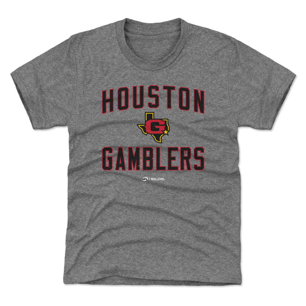 Houston Gamblers Kids T-Shirt | 500 LEVEL
