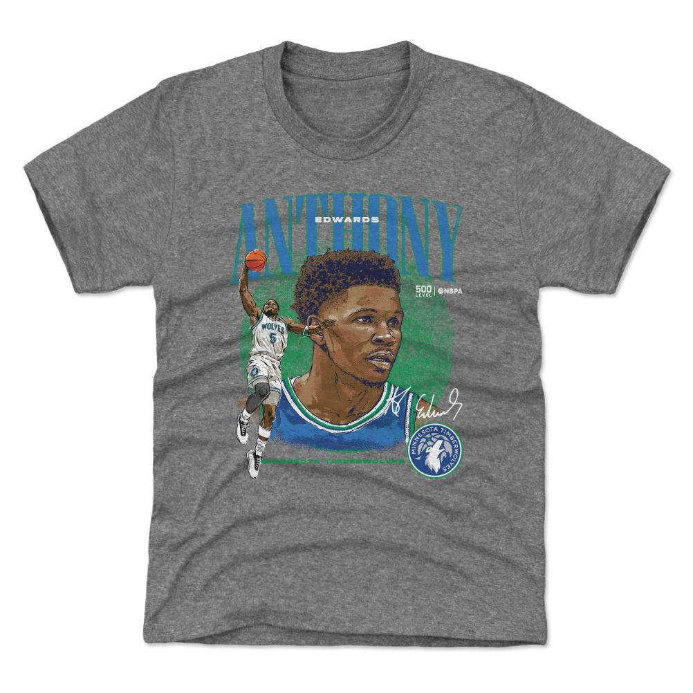 Anthony Edwards Kids T-Shirt | 500 LEVEL