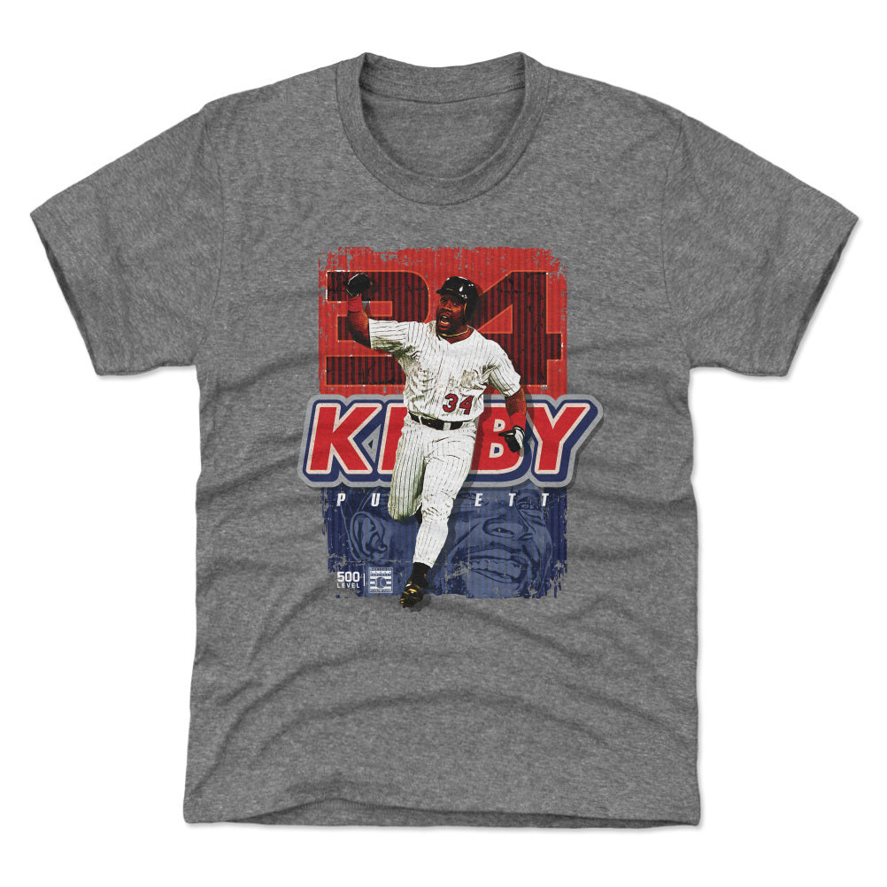 Kirby Puckett Kids T-Shirt | 500 LEVEL