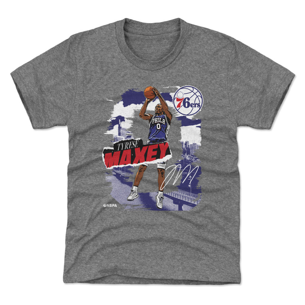 Tyrese Maxey Kids T-Shirt | 500 LEVEL