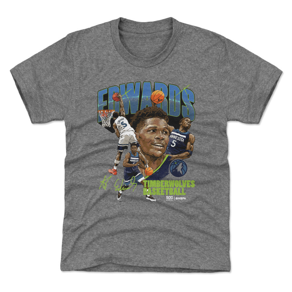 Anthony Edwards Kids T-Shirt | 500 LEVEL