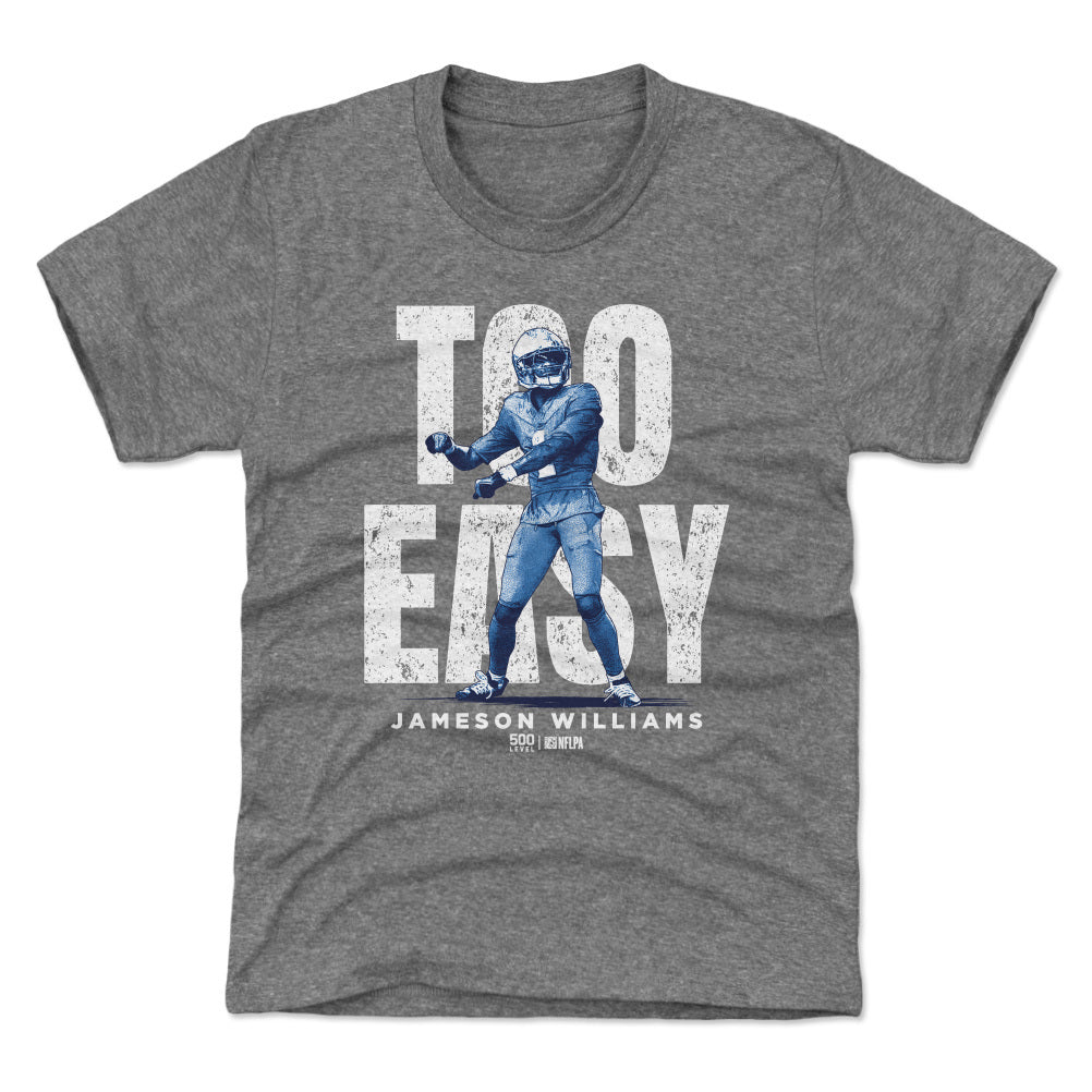 Jameson Williams Kids T-Shirt | 500 LEVEL