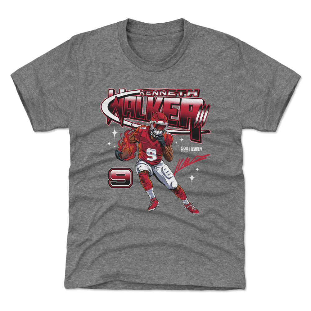 Kenneth Walker III Kids T-Shirt | 500 LEVEL