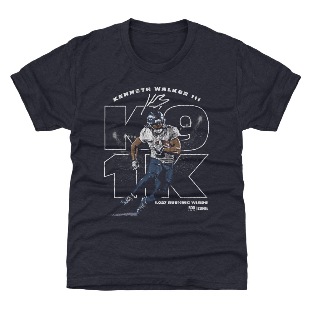 Kenneth Walker III Kids T-Shirt | 500 LEVEL