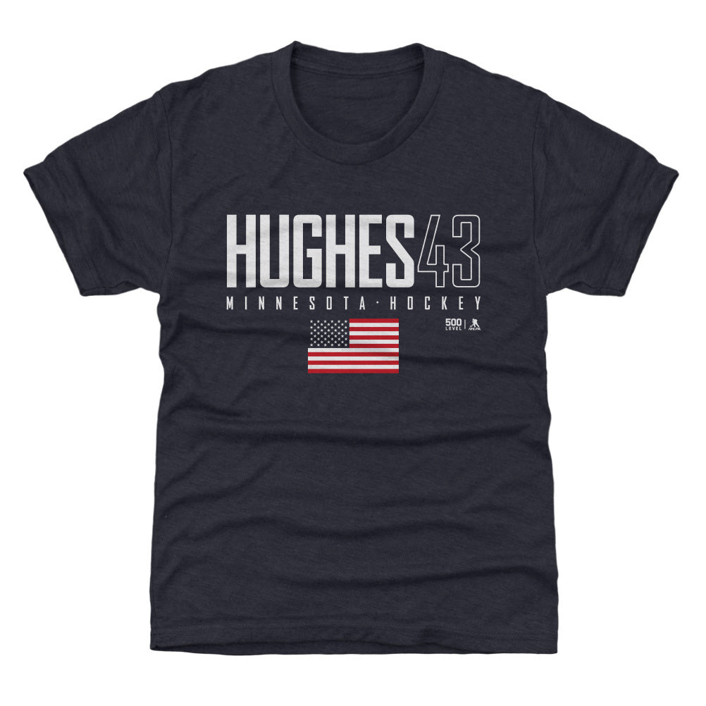 Quinn Hughes Kids T-Shirt | 500 LEVEL
