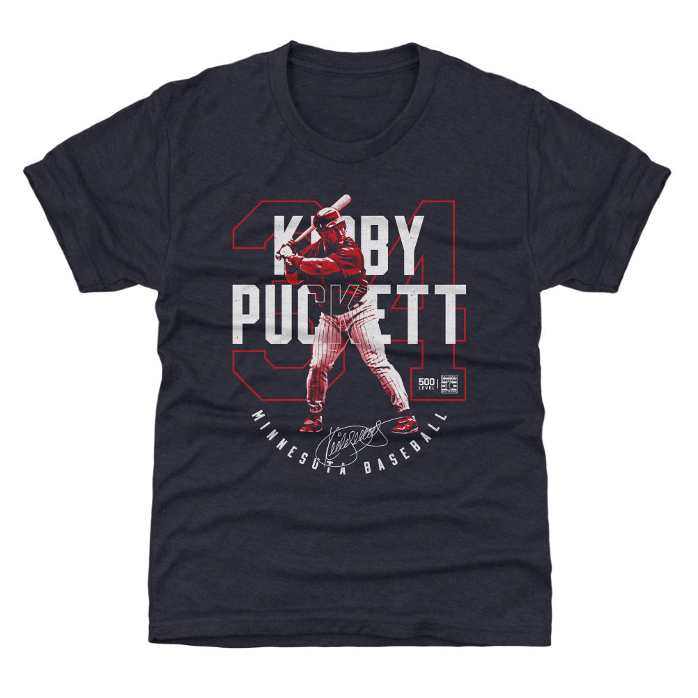 Kirby Puckett Kids T-Shirt | 500 LEVEL