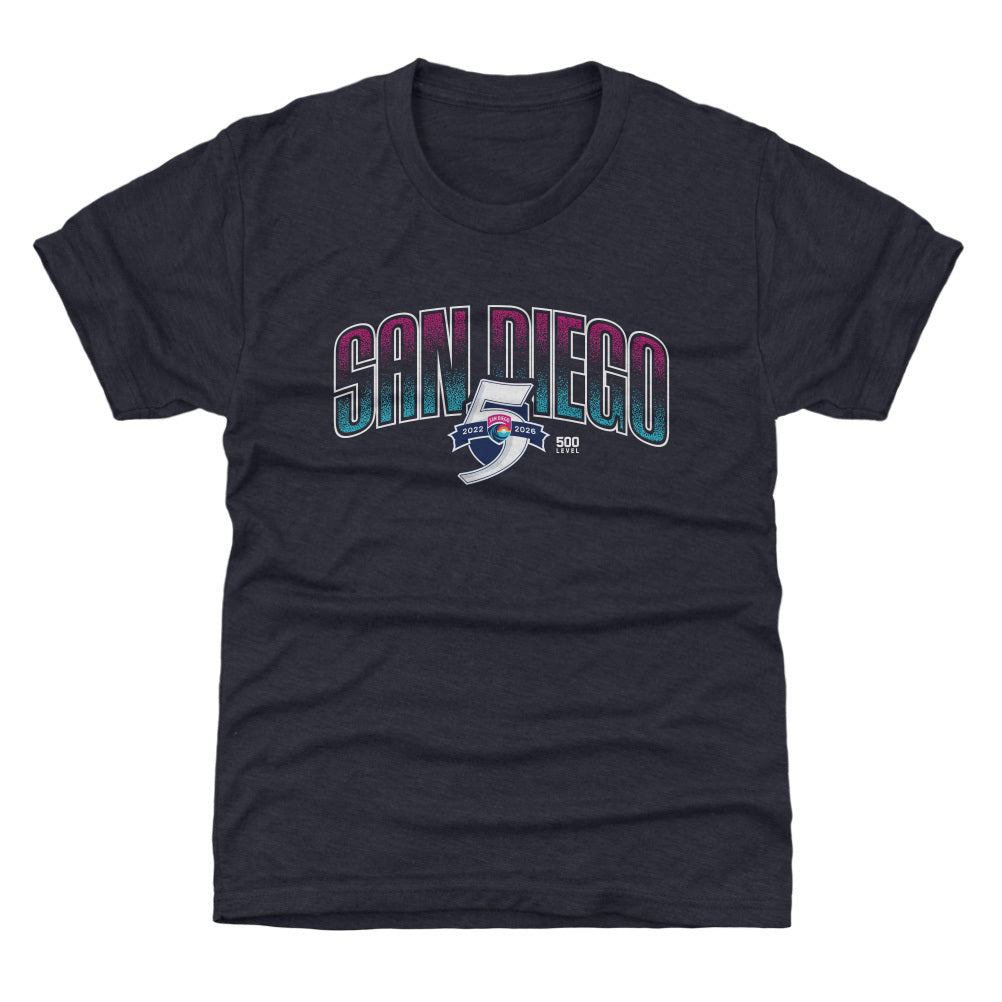 San Diego Wave FC Kids T-Shirt | 500 LEVEL