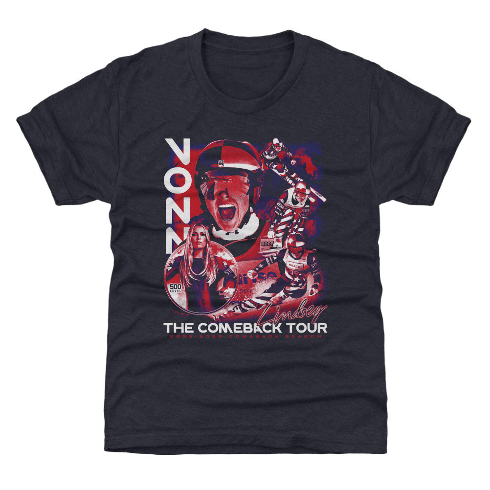 Lindsey Vonn Kids T-Shirt | 500 LEVEL