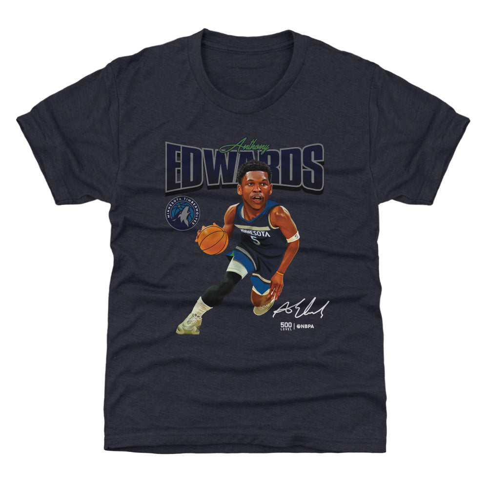 Anthony Edwards Kids T-Shirt | 500 LEVEL
