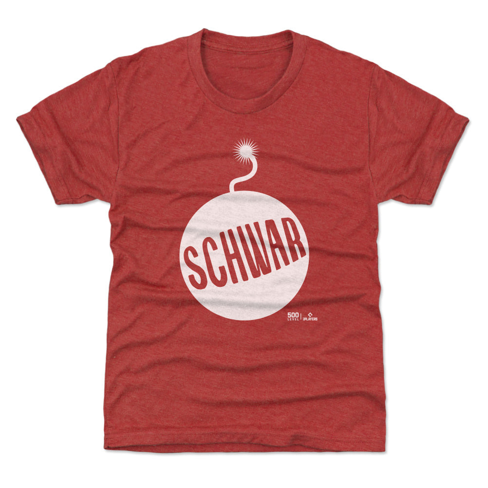 Kyle Schwarber Kids T-Shirt | 500 LEVEL