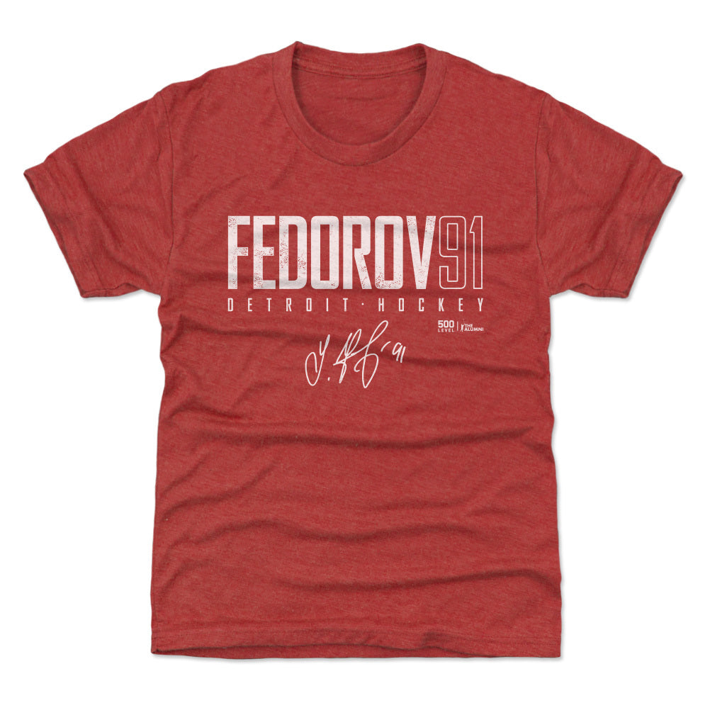 Sergei Fedorov Kids T-Shirt | 500 LEVEL