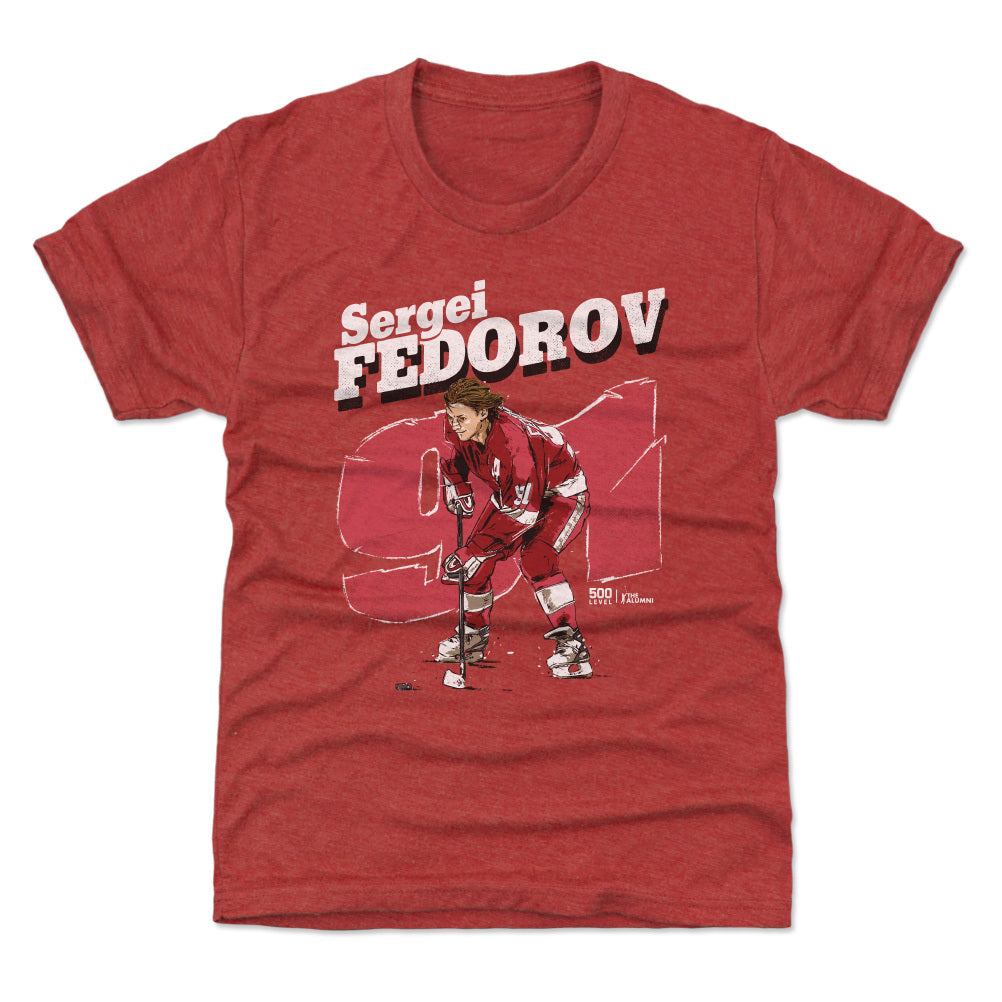 Sergei Fedorov Kids T-Shirt | 500 LEVEL