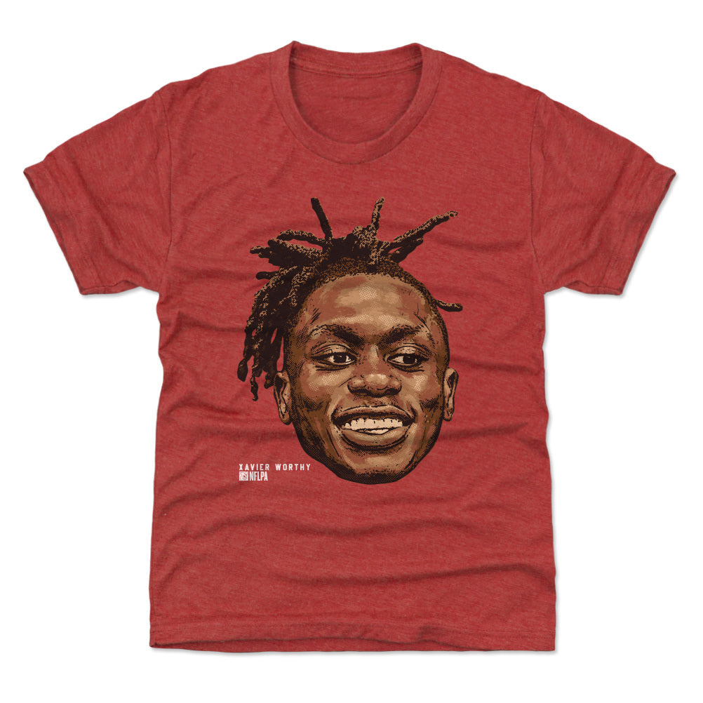 Xavier Worthy Kids T-Shirt | 500 LEVEL