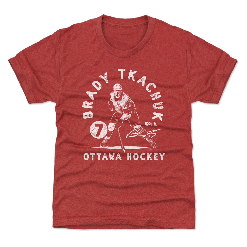 Brady Tkachuk Kids T-Shirt | 500 LEVEL