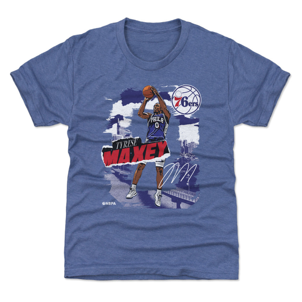 Tyrese Maxey Kids T-Shirt | 500 LEVEL