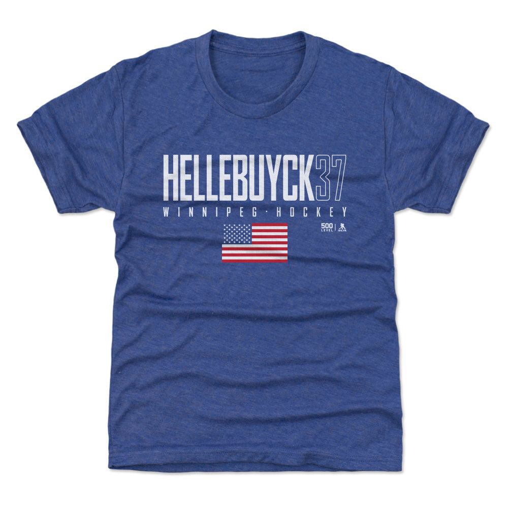 Connor Hellebuyck Kids T-Shirt | 500 LEVEL