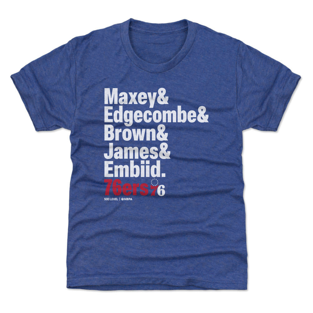Philadelphia 76ers Kids T-Shirt | 500 LEVEL