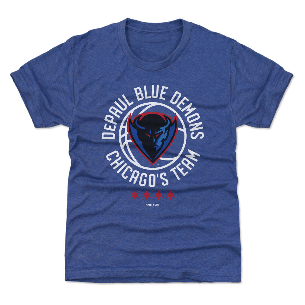 DePaul Blue Demons Kids T-Shirt | 500 LEVEL