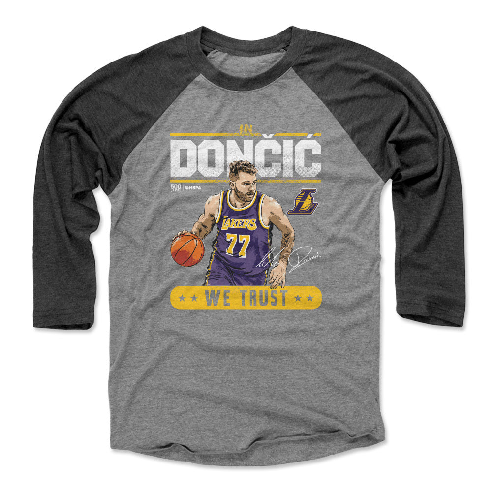 Luka Doncic Men's Baseball T-Shirt | 500 LEVEL