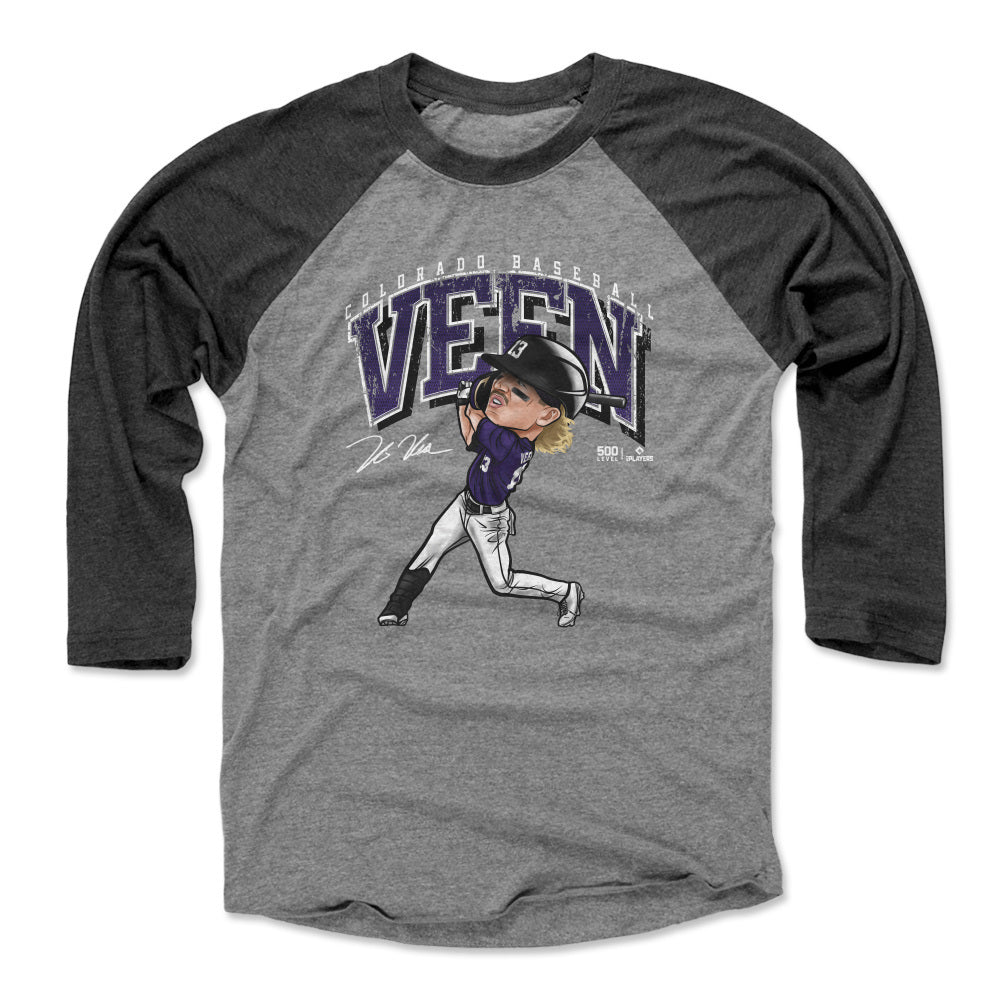 Zac Veen Men's Baseball T-Shirt | 500 LEVEL