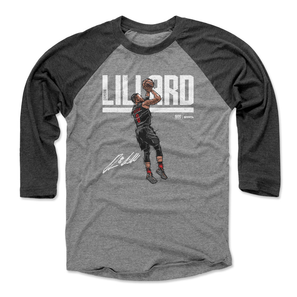Damian Lillard Men's Baseball T-Shirt | 500 LEVEL