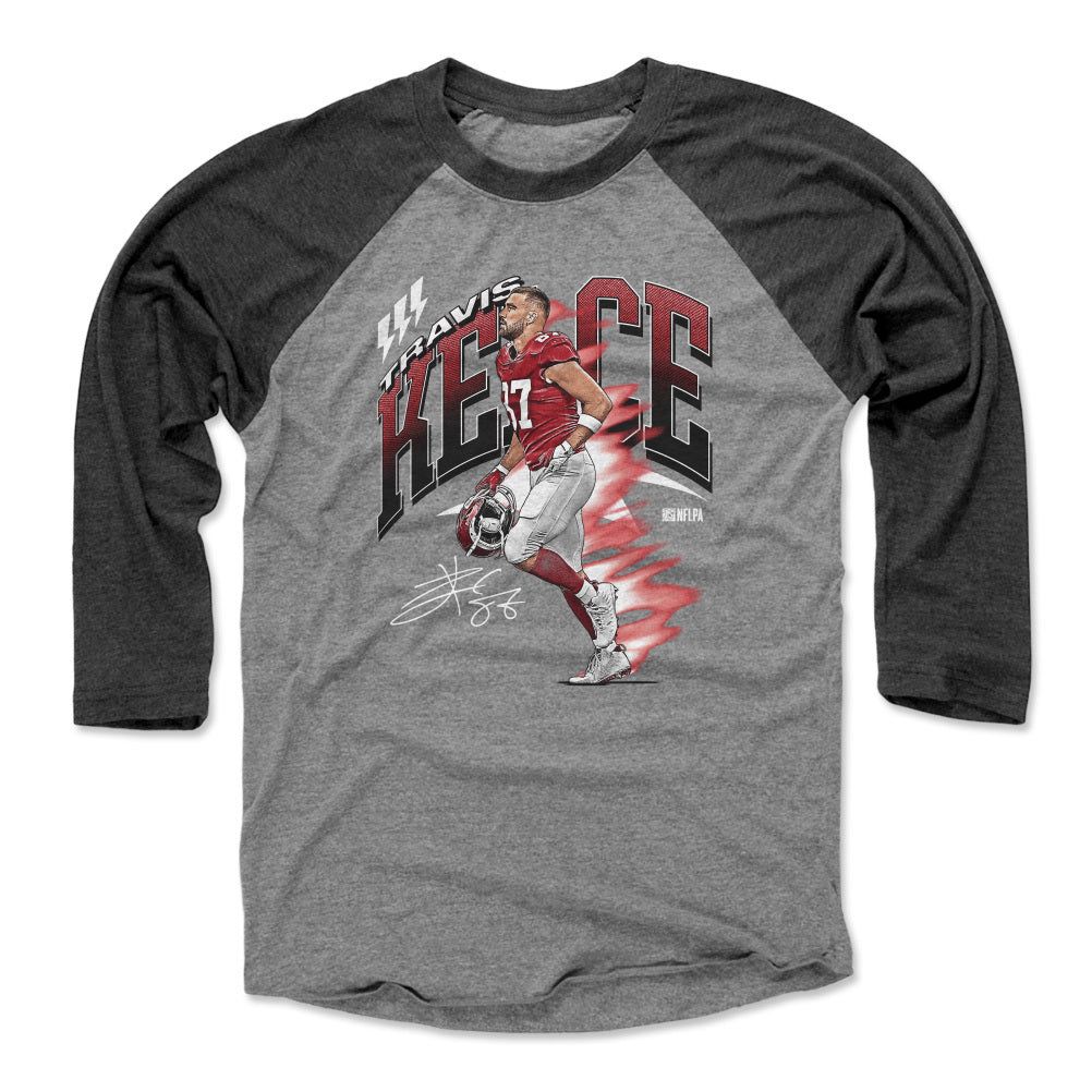 Travis Kelce Men's Baseball T-Shirt | 500 LEVEL