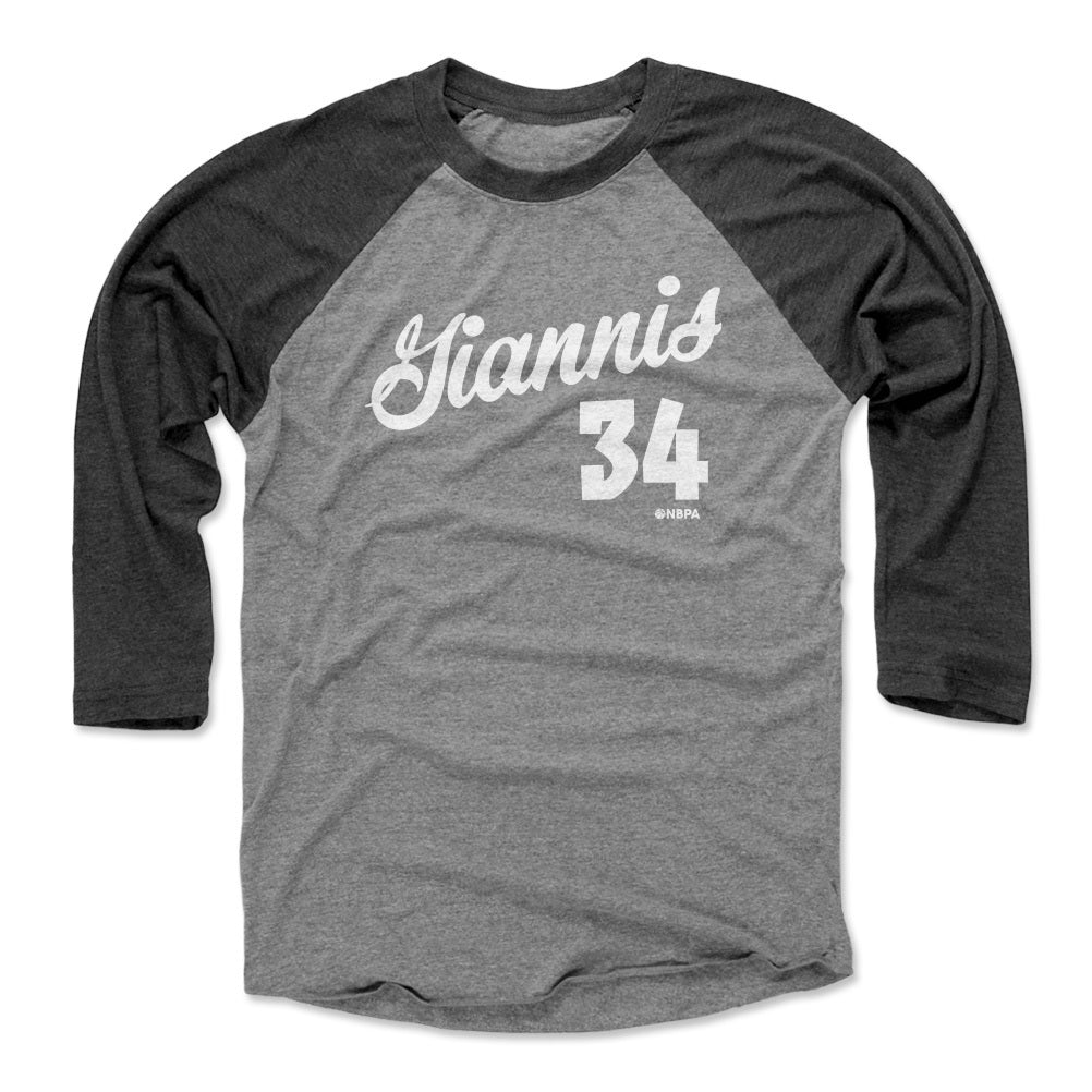 Giannis Antetokounmpo Men's Baseball T-Shirt | 500 LEVEL