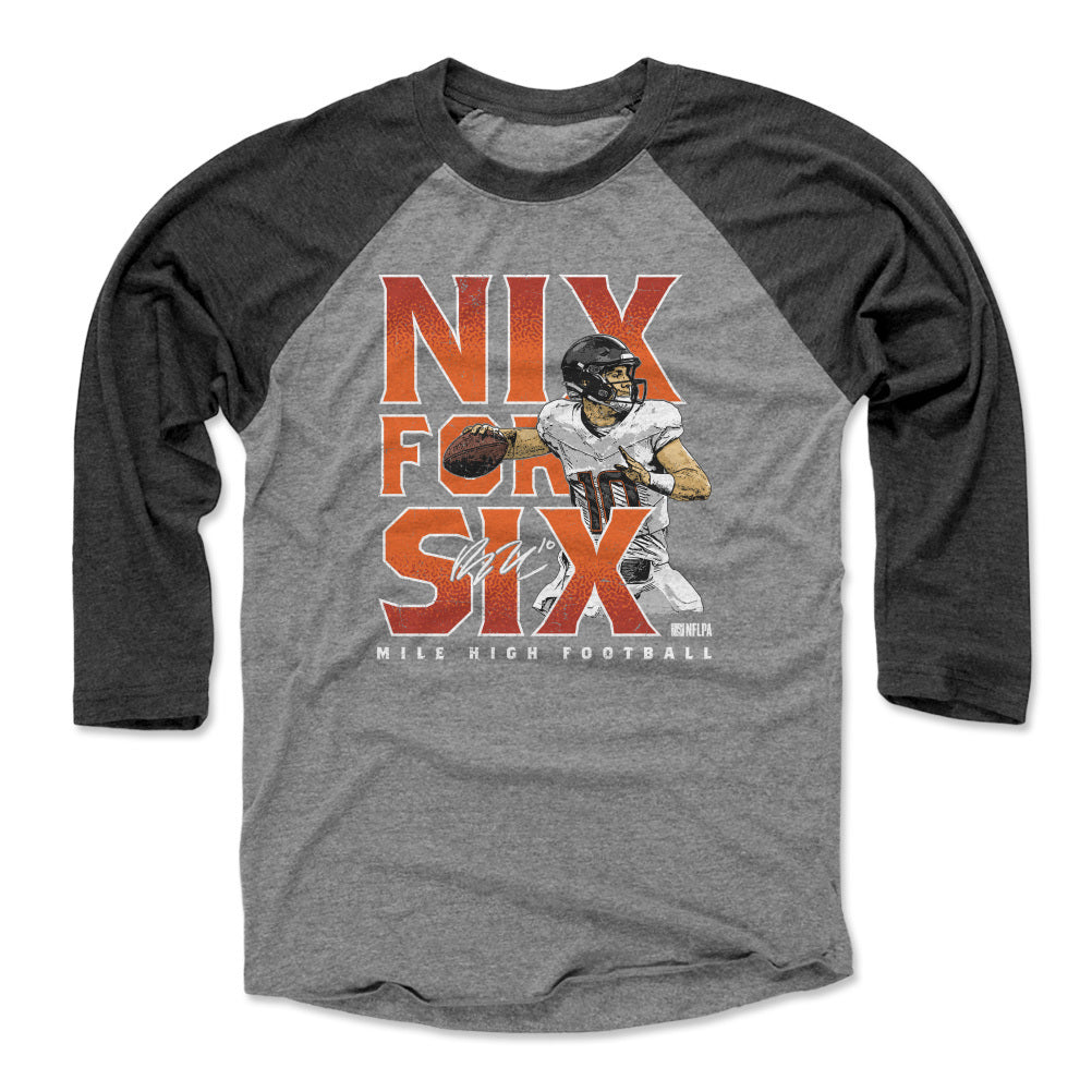 Bo Nix Men's Baseball T-Shirt | 500 LEVEL