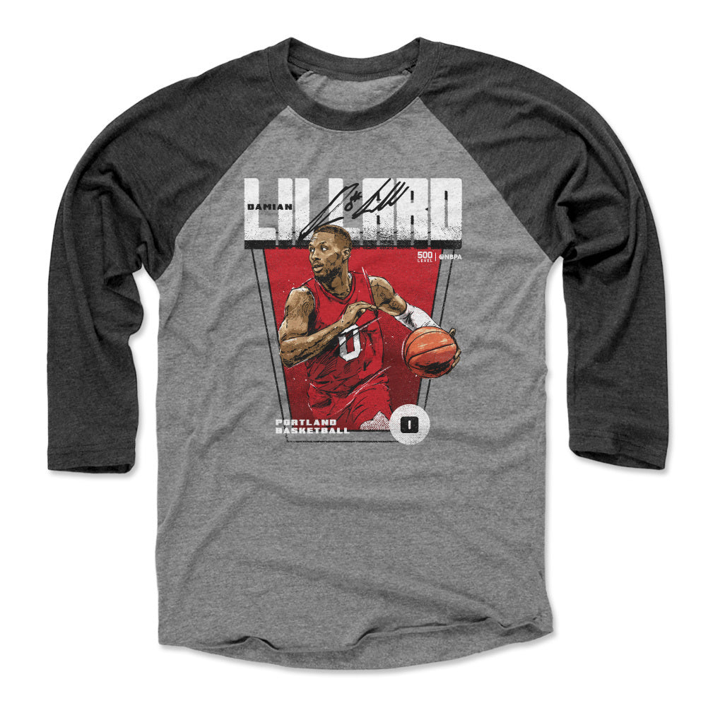 Damian Lillard Men's Baseball T-Shirt | 500 LEVEL