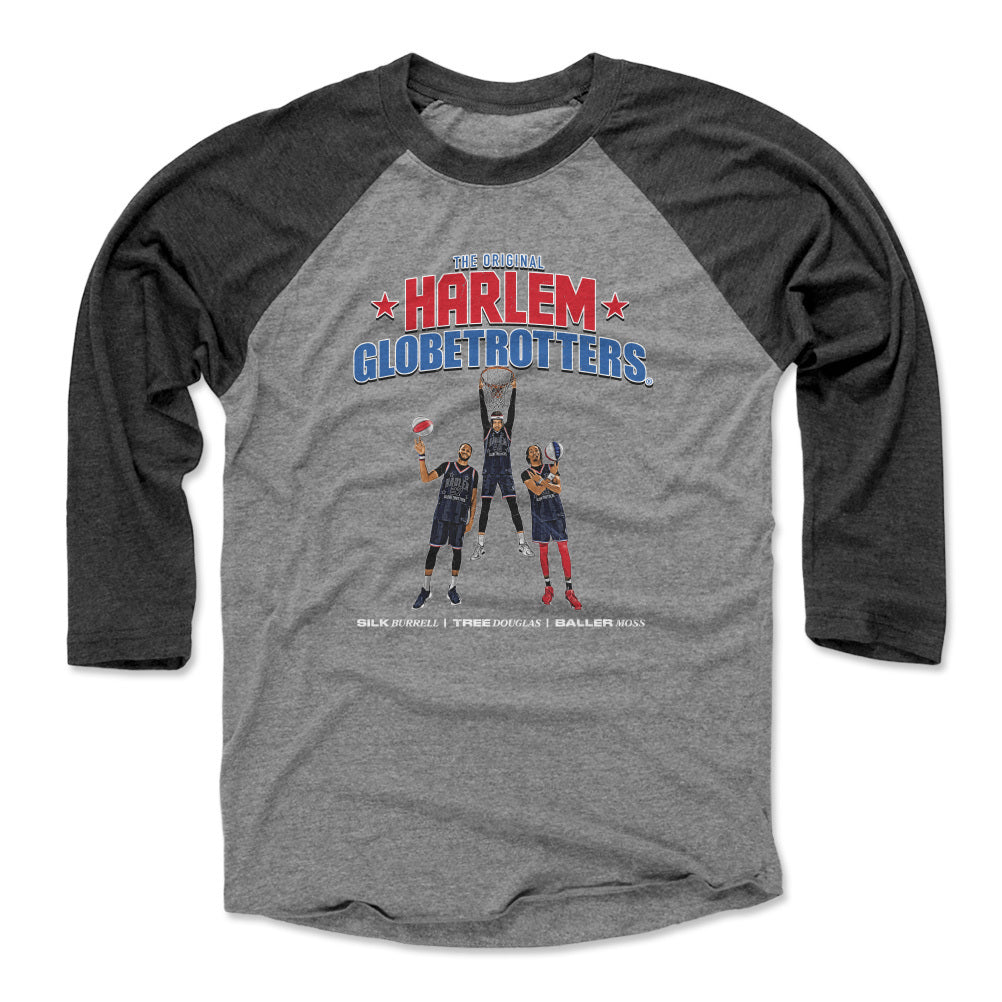 Harlem Globetrotters Men's Baseball T-Shirt | 500 LEVEL