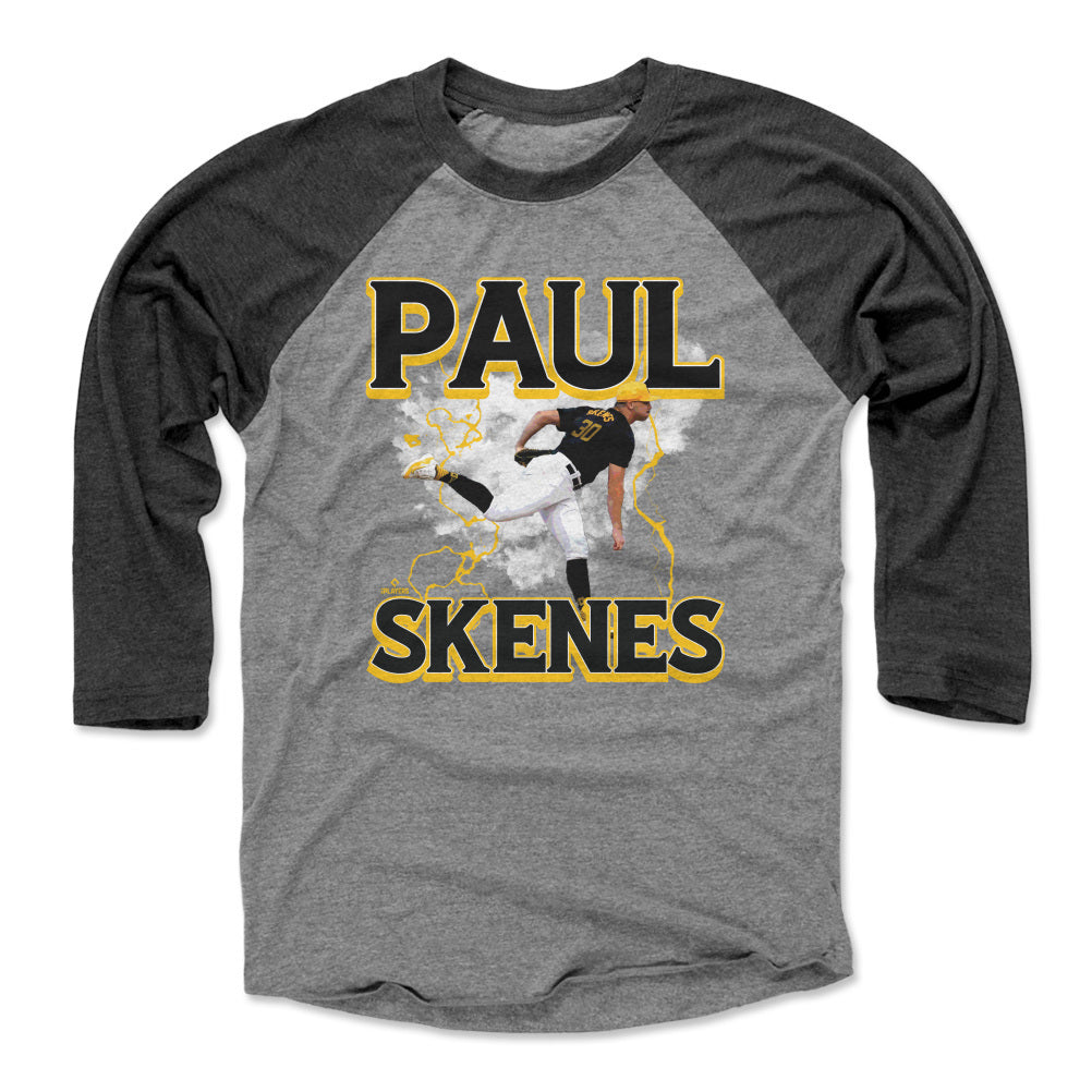 Paul Skenes Men's Baseball T-Shirt | 500 LEVEL