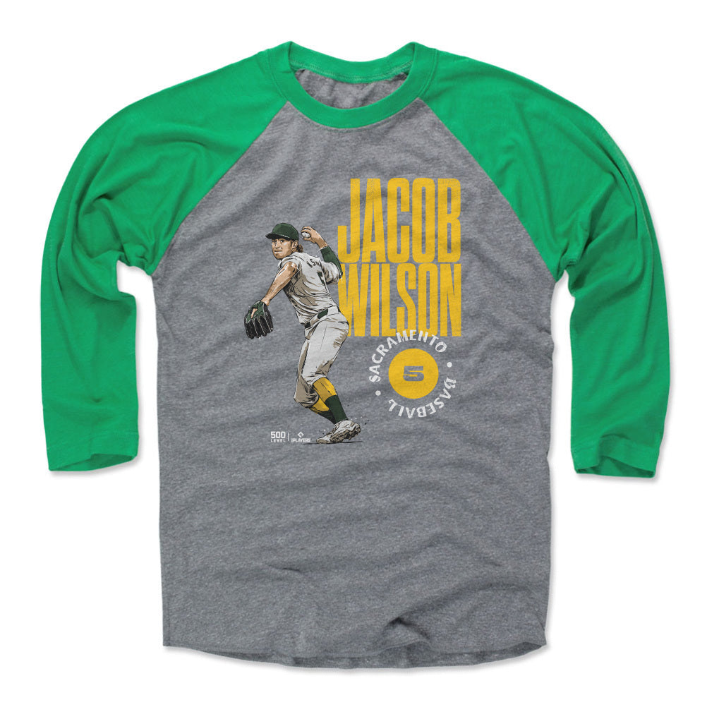 Jacob Wilson Men's Baseball T-Shirt | 500 LEVEL