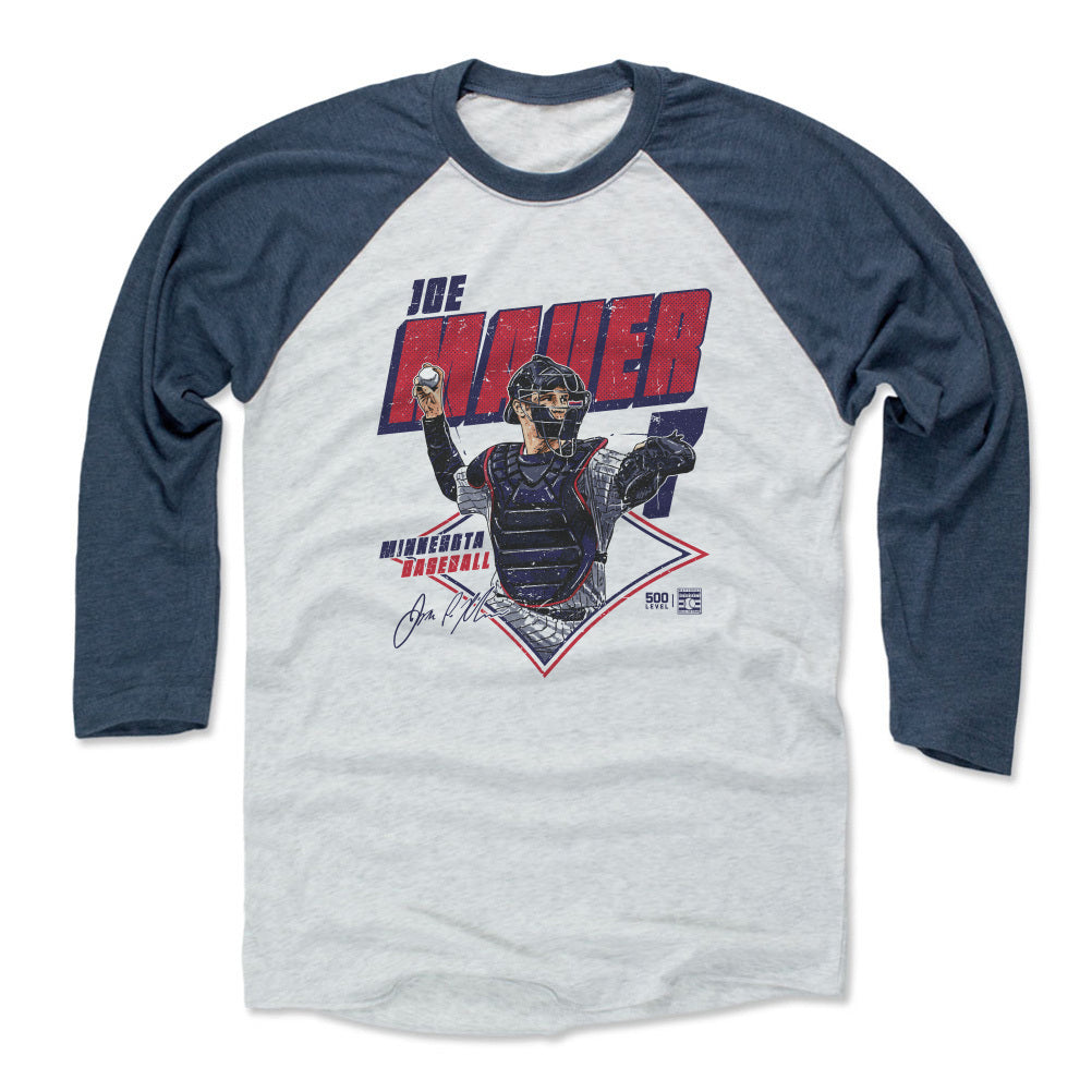 Joe Mauer Men's Baseball T-Shirt | 500 LEVEL