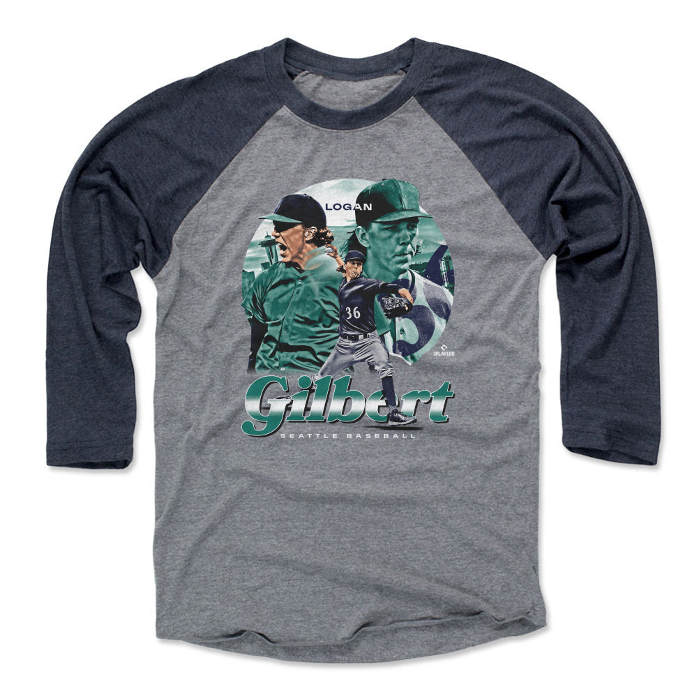 Logan Gilbert Men's Baseball T-Shirt | 500 LEVEL