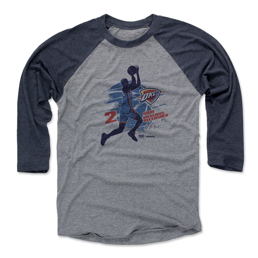 Shai Gilgeous-Alexander Men's Baseball T-Shirt | 500 LEVEL