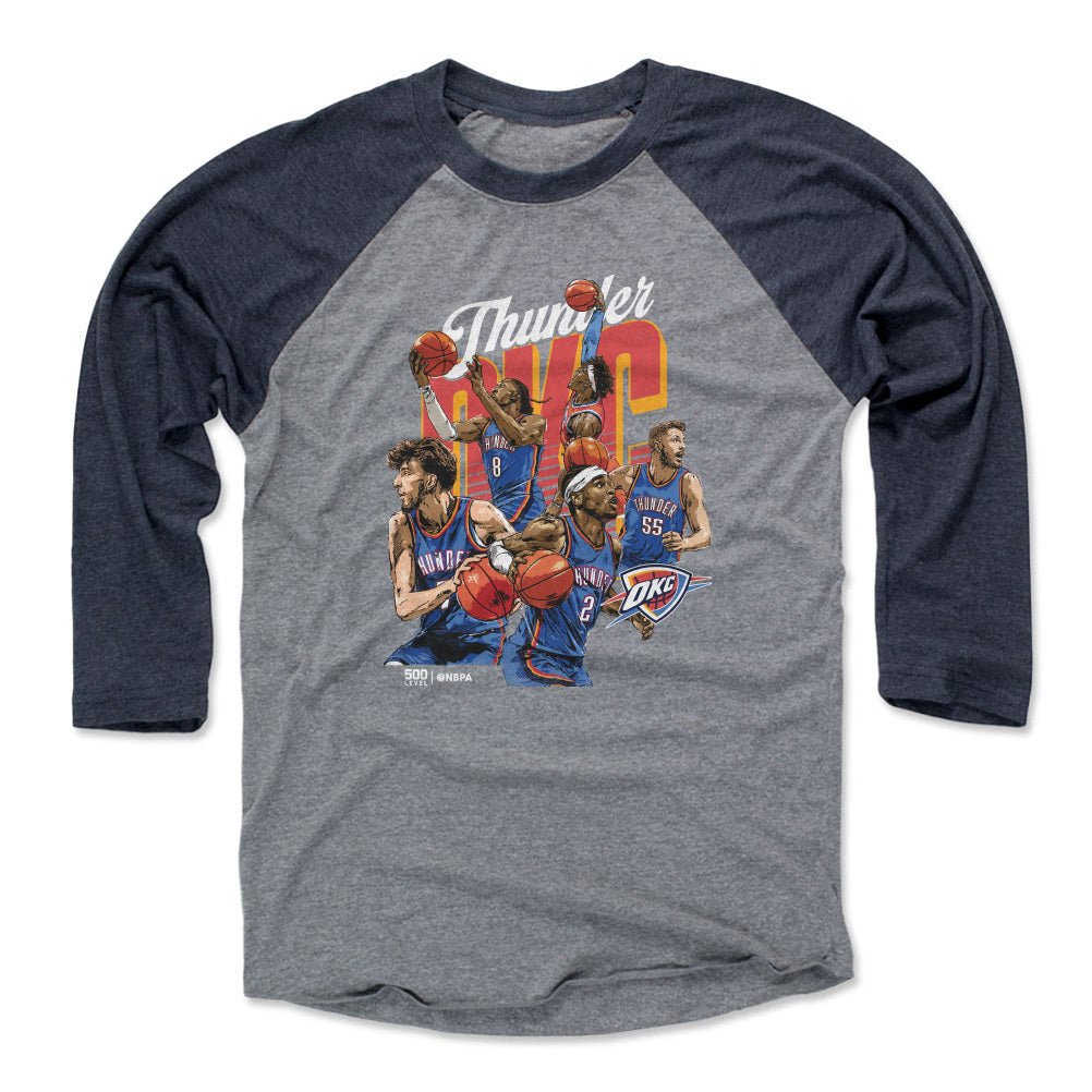 Oklahoma City Thunder Men's Baseball T-Shirt | 500 LEVEL