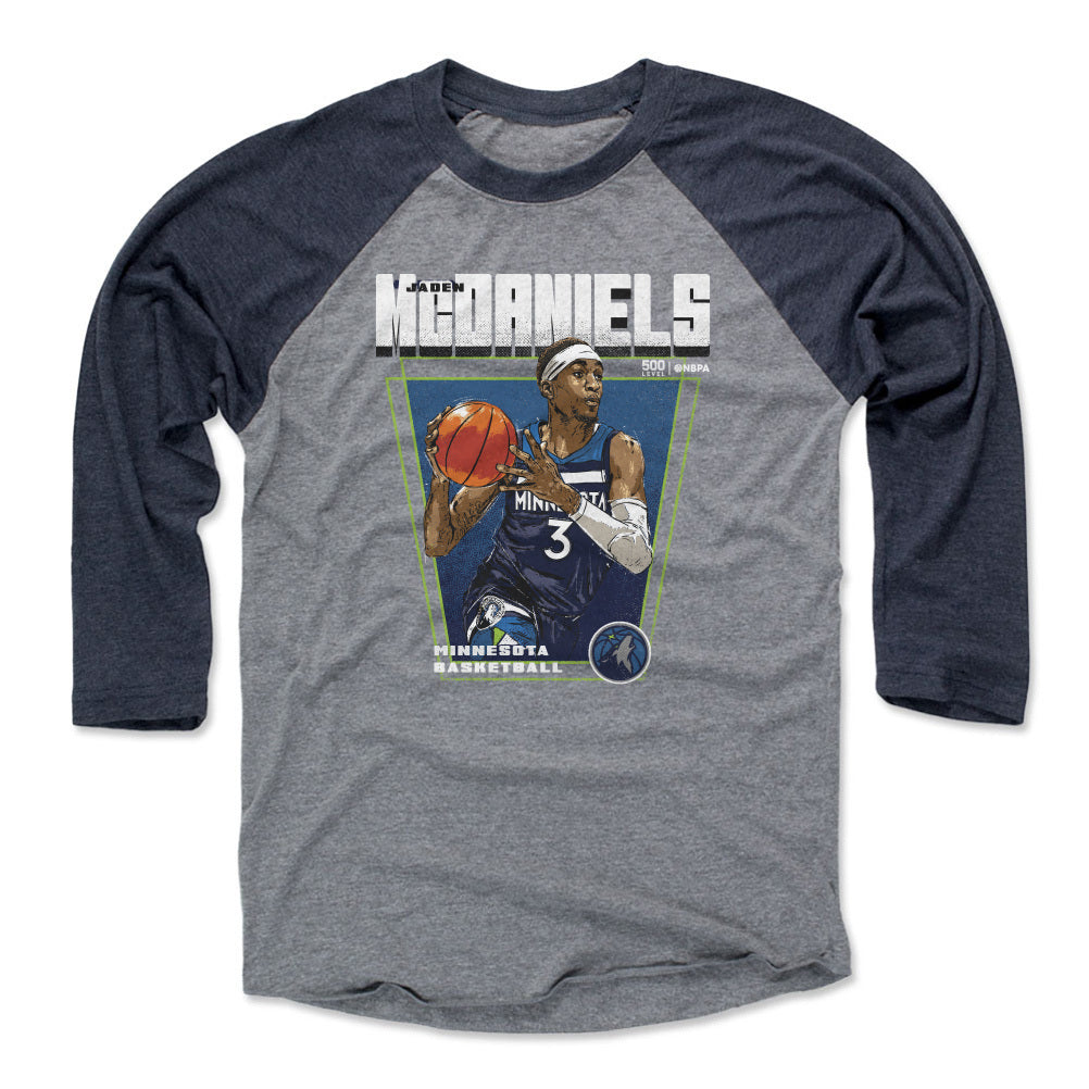 Jaden McDaniels Men's Baseball T-Shirt | 500 LEVEL