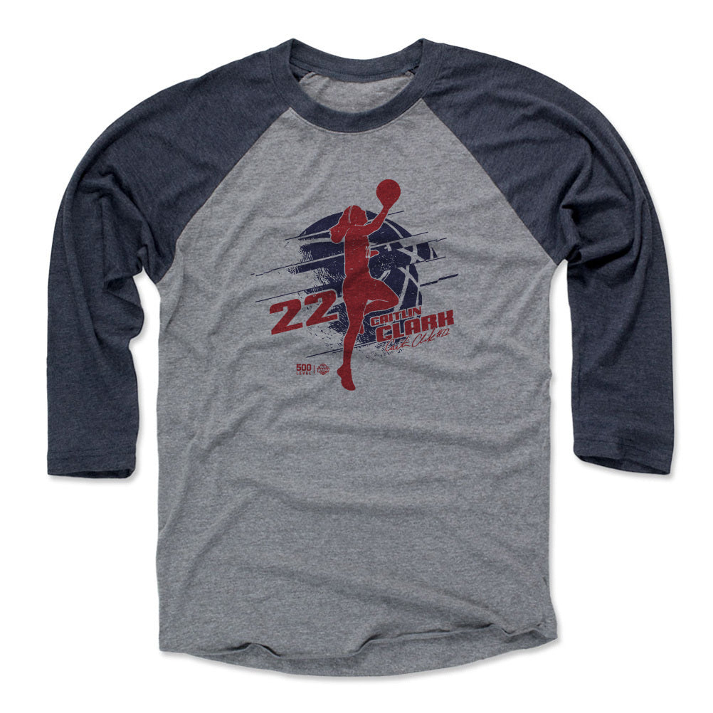 Caitlin Clark Men's Baseball T-Shirt | 500 LEVEL