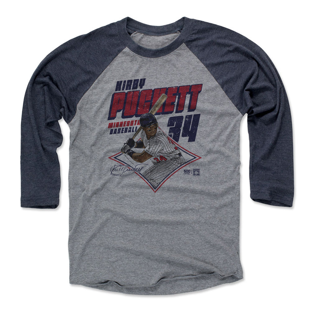 Kirby Puckett Men's Baseball T-Shirt | 500 LEVEL